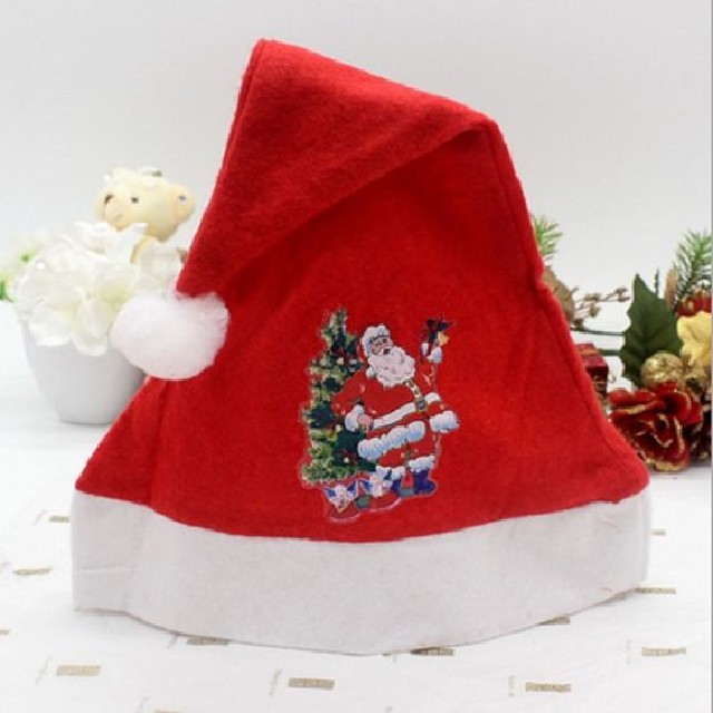 como fazer gorro de natal