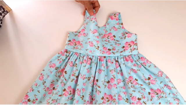 molde de vestido infantil para imprimir