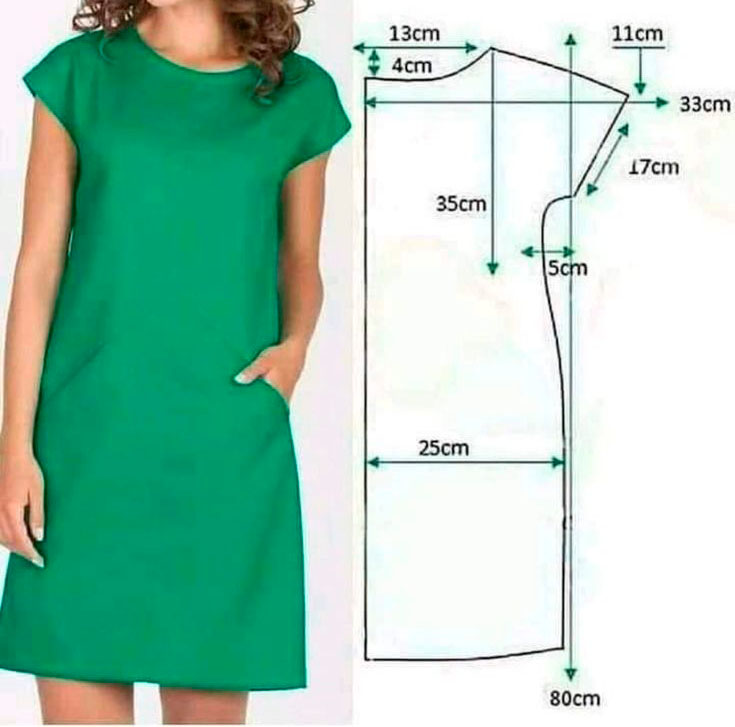vestido simples para iniciante