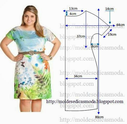 moldes roupas plus size gratis