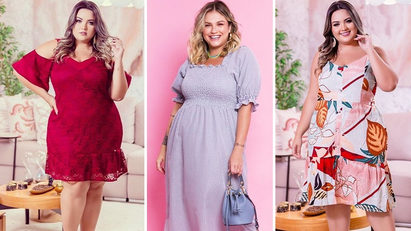 Vestidos Plus Size: 7 Moldes para Baixar e Imprimir Grátis