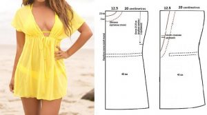 Molde de Saída de Praia Fácil de Fazer: 8 Modelos para Imprimir