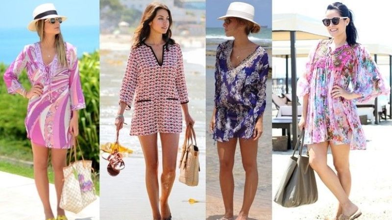 Molde de Saída de Praia Fácil de Fazer: 8 Modelos para Imprimir