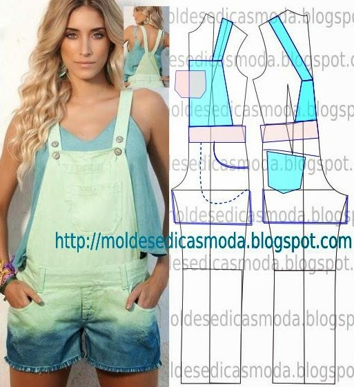 moldes jeans para imprimir