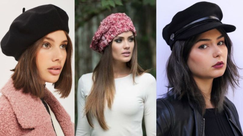 Molde de Boina Feminina: 7 Modelos para Baixar Grátis