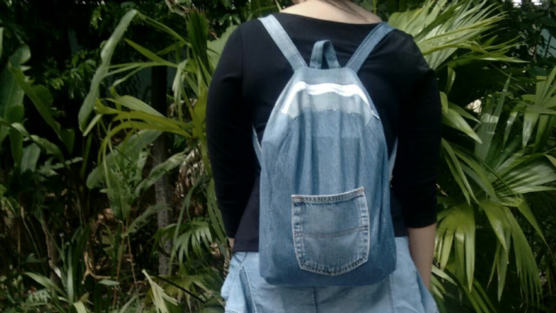 Como Fazer Mochila de Calça Jeans: Passo a Passo + Molde Grátis