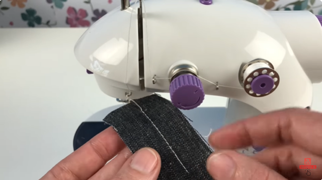 mini maquina de costura como costurar