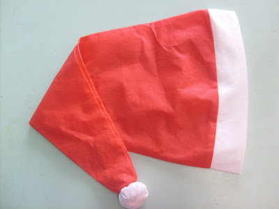 gorro de papai noel simples