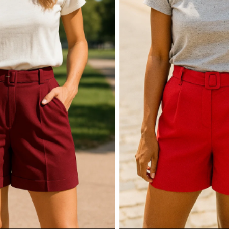 Short Wide Leg Feminino: Molde em Tamanho Real Grátis para Imprimir