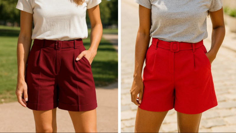 Short Wide Leg Feminino: Molde em Tamanho Real Grátis para Imprimir