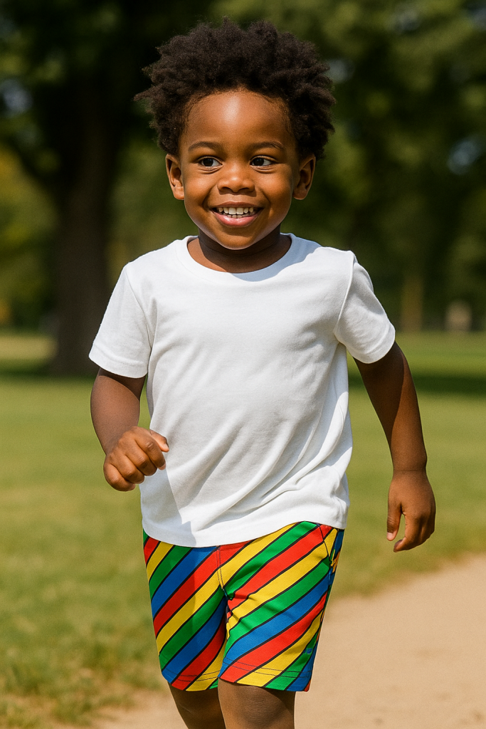 molde short infantil