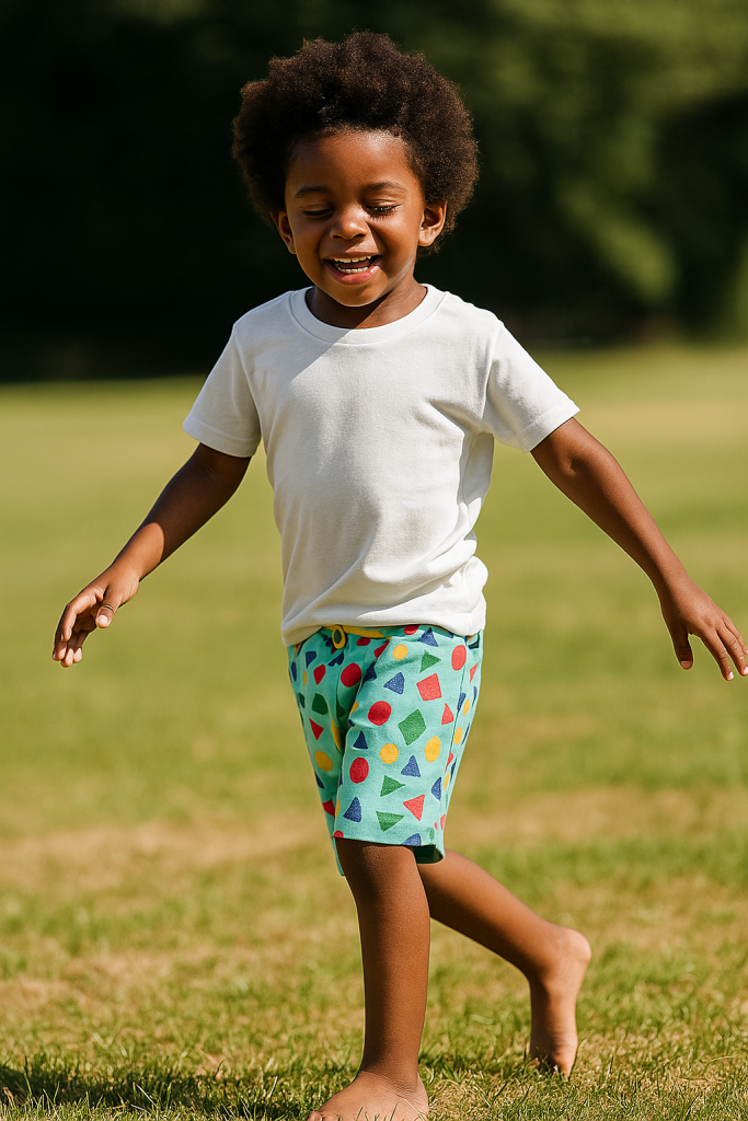 short infantil molde