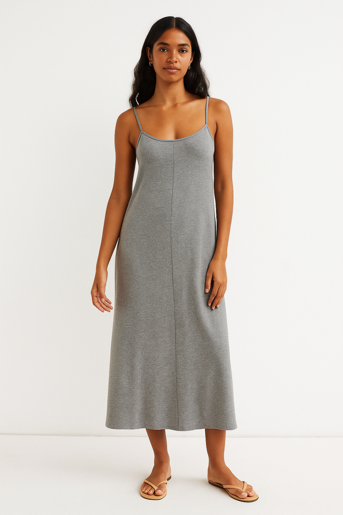 molde vestido de alcinha longo